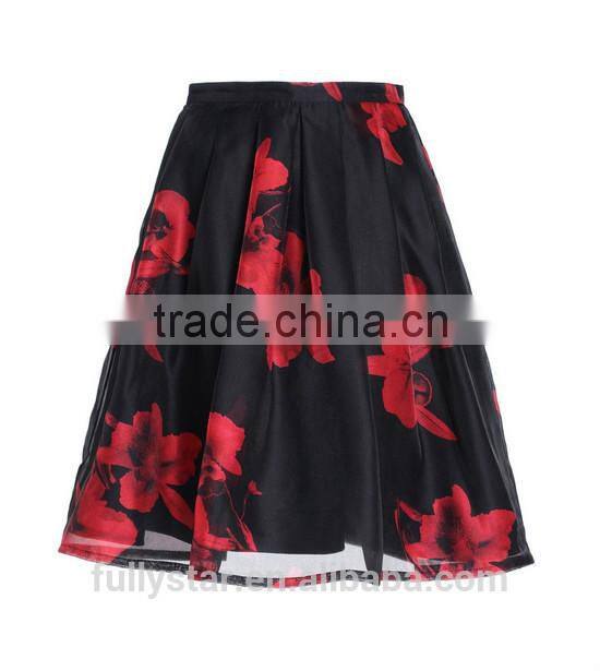 pictures of mature women with short printing skirt