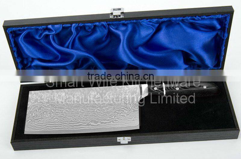 Extremely sharp VG10 damascus steel slicer