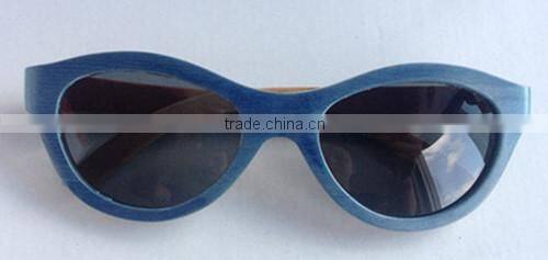 Meiaoqi skateboard wood Pure manual polarized sunglasses,custom wood sunglasses