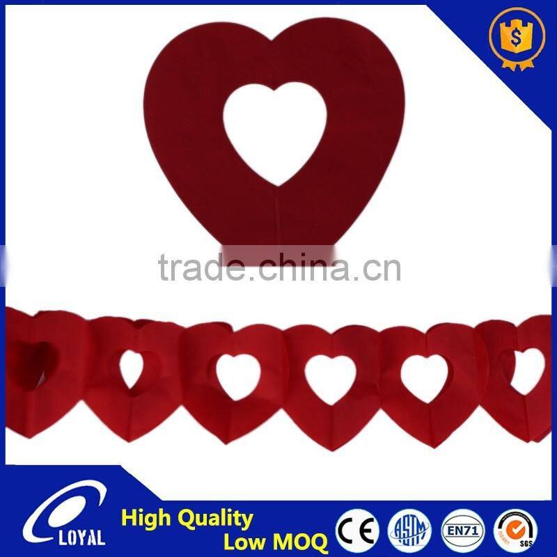 Colorful Party and Weeding Decoration Paper Garland