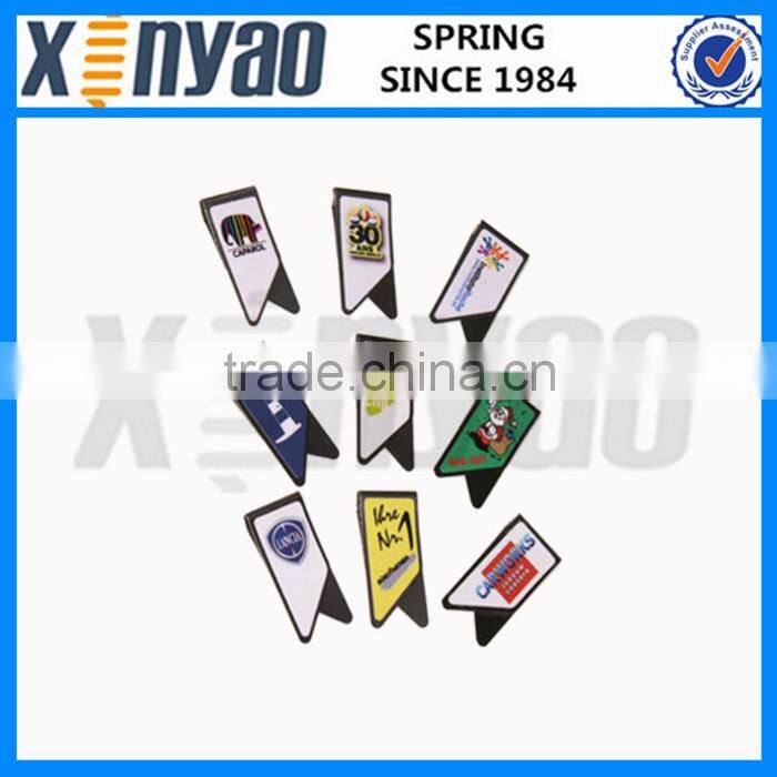 Different shaped custom magnetic bookmark