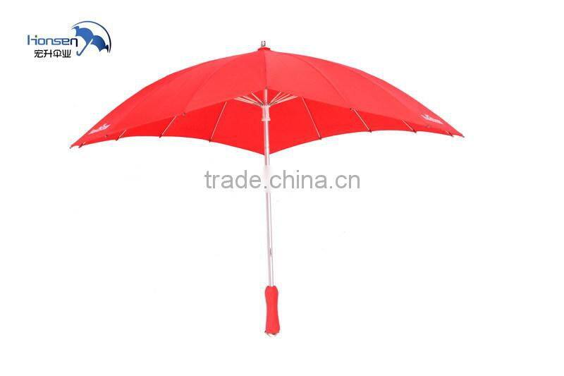 Red Custom Shape Wedding Heart Shape Umbrella