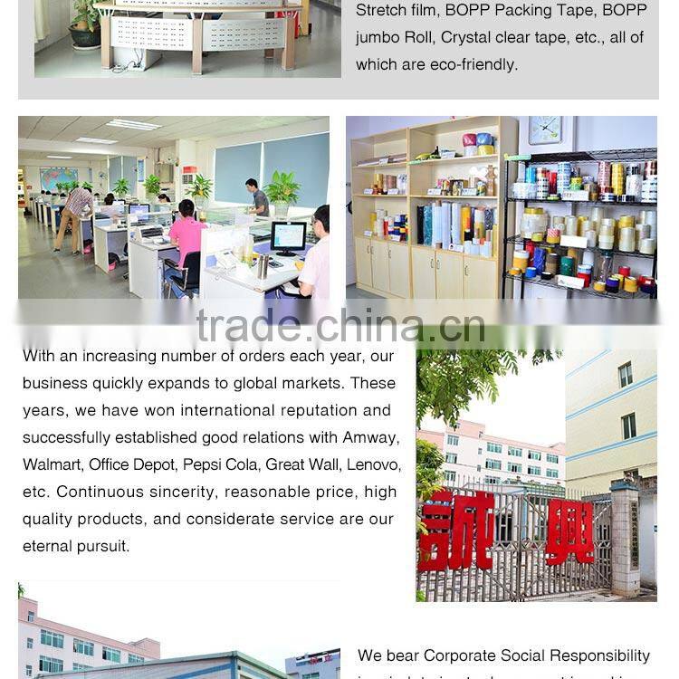 cheap stretch wrap clear extended paper core film