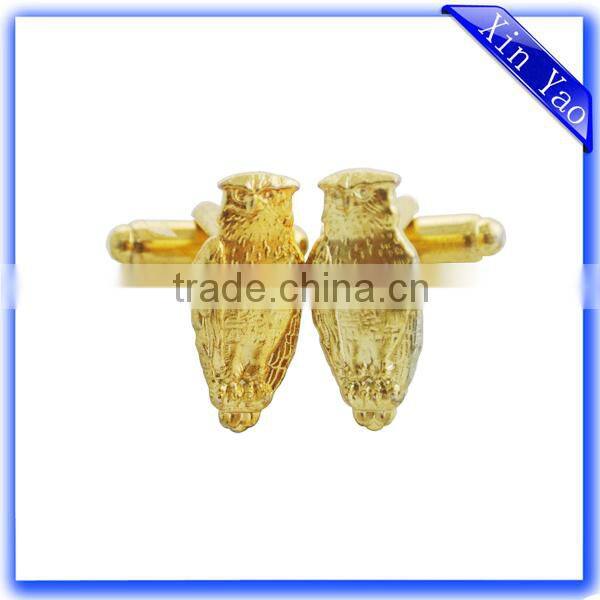 High quality fashion zinc alloy beard shaped antique nickel plating cufflinks