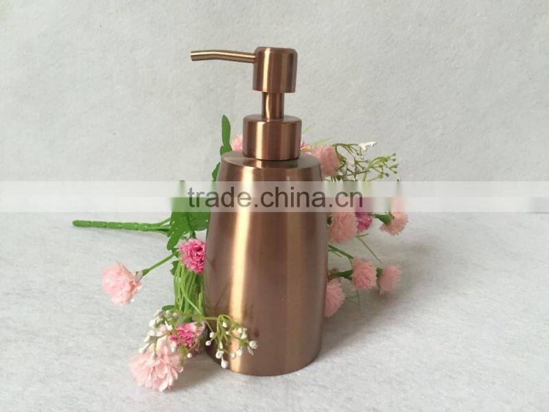 Stainless steel latex bottle quidLi soap bottlesSH101Rose gold