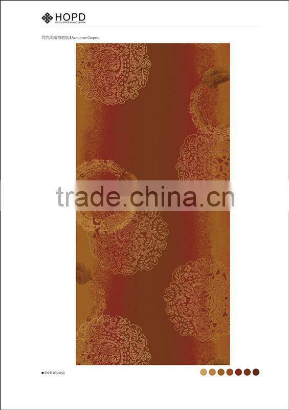 Exquisite hotel corridor carpet with modern pattern