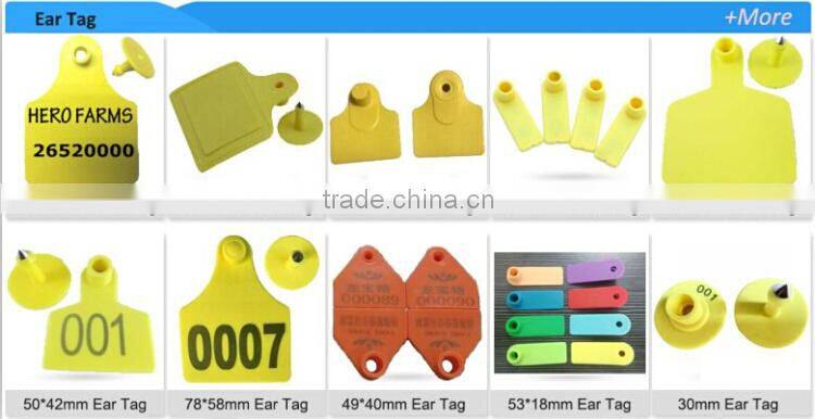 134.2kHz Portable Handheld RFID Reader for Livestock Management