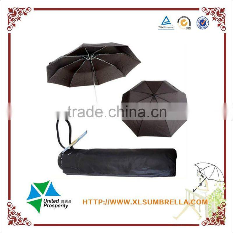 Black umbrella super windproof umbrella