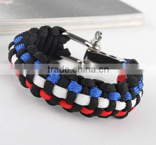 survival bracelet with lighter