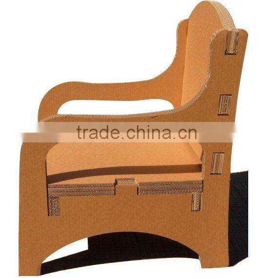 modular corrugated cardboard chair