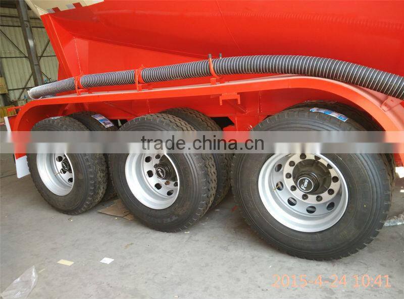 28-60CBM Cement Tank Trailer For Bulk Cement Transporters