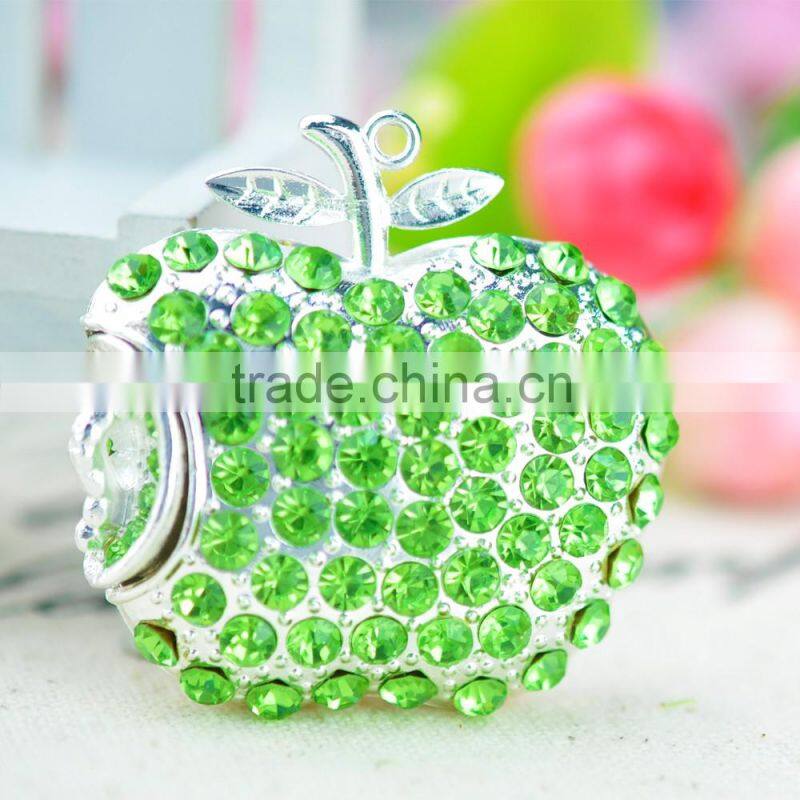 Personalized design heart shape cystal usb stick