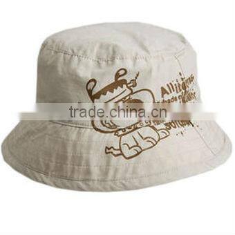 100% Polyester cheap blank bucket hat with string wholesales