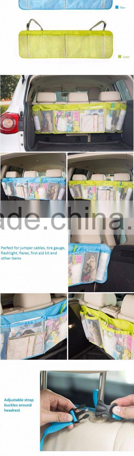 Multipurpose Backseat Mesh Trunk Organizer