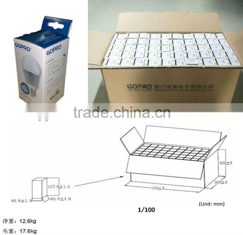 Factory Price 2014 New Product 9W LED Lighting Bulb E27