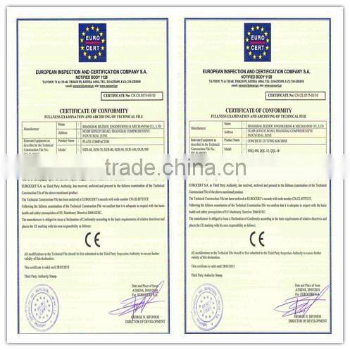 Best quality tamping rammer jumping jack rammer with Germany bellow like mikasa