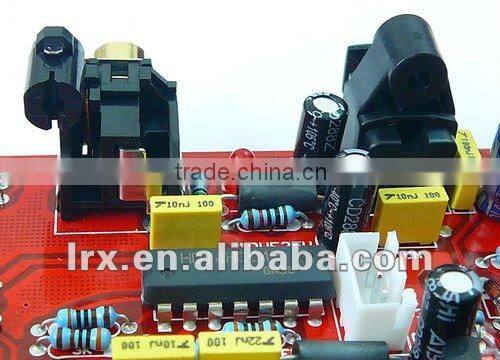 ZERO 24/192KHZ DAC HEAD AMP USB @OPA2604U SILVER/BLACK Headphone Amplifier DAC