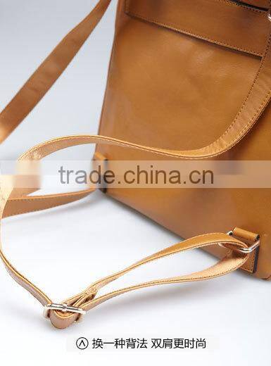 New arrival brown ladies leather handbag women