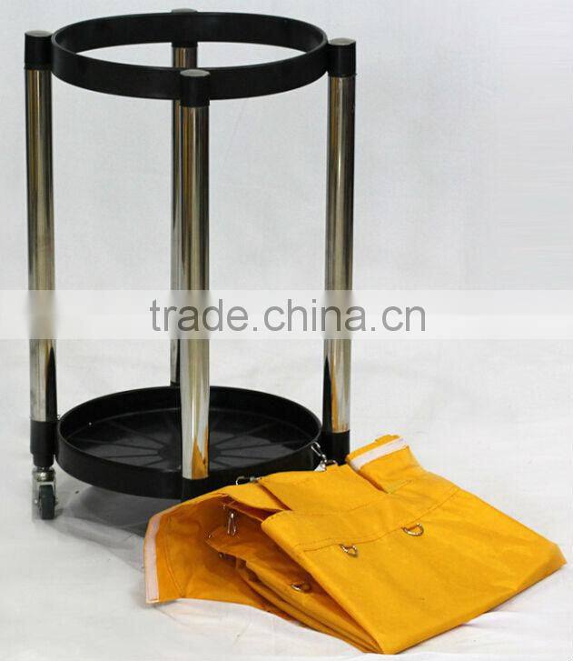 Removable Hotel New Develop Housekeeping Linen Hand Service Cart Trolley