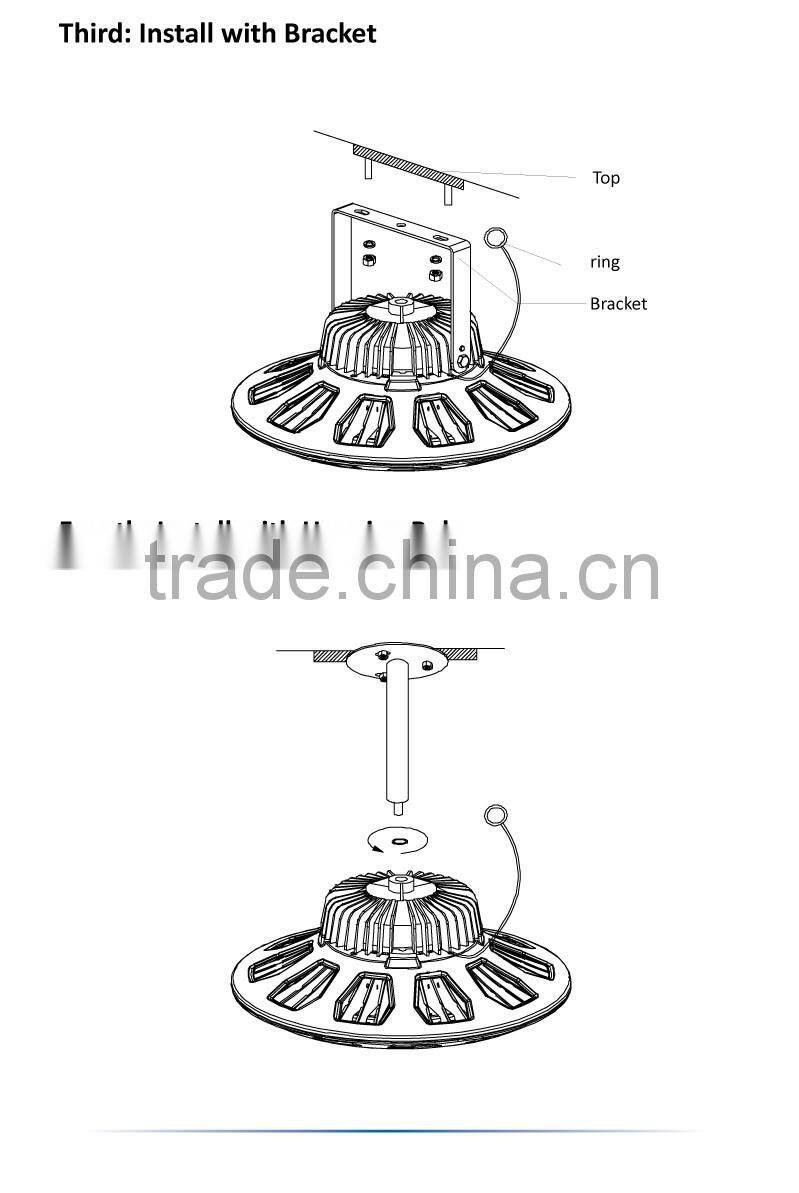 Outdoor Lighting IP65 UFO LED High Bay Light 160W