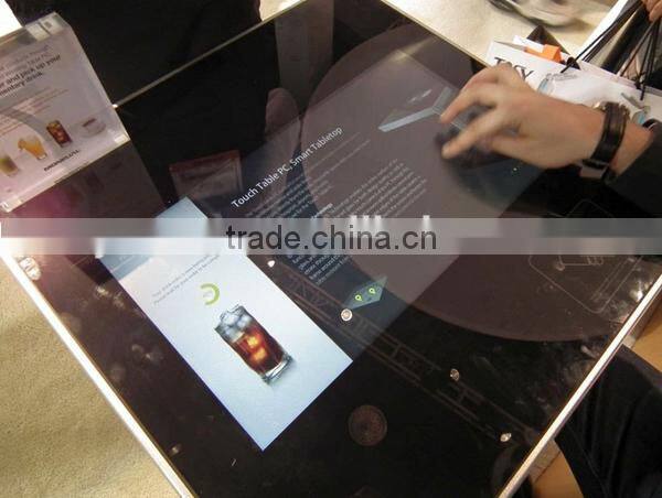 Water-proof 21.5inch Multi Touch screen Coffee Table with RFID card reader