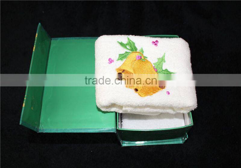 Christmas gift towel box wholesale from alibaba China supplier