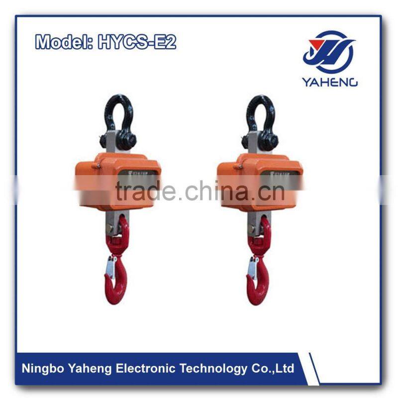 High Precision bench Scale sales HYCS 2 body scale 2000kg digital Weighing ocs crane Scale With Plate Ningbo China