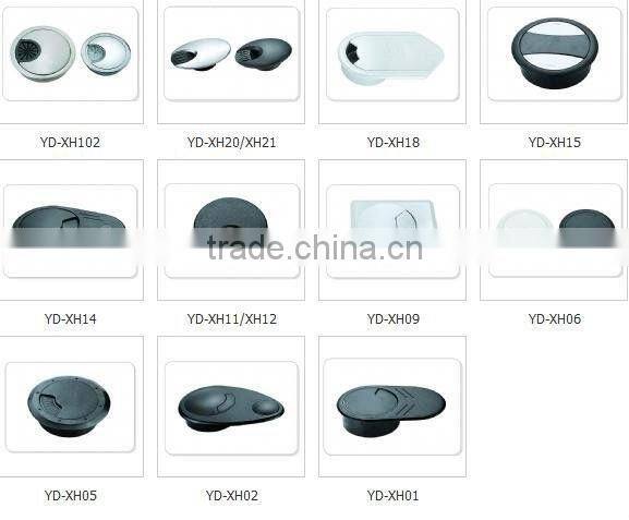 Speical shape plastic desk grommet/Table hole cover