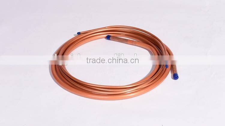 Covered pvc aluminum copper pipe