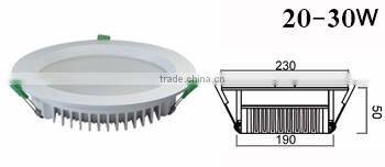 2.4G remoted controlled led dwonlight with SAA CE RoHS certification dimmable led downlight Color changable dimmable