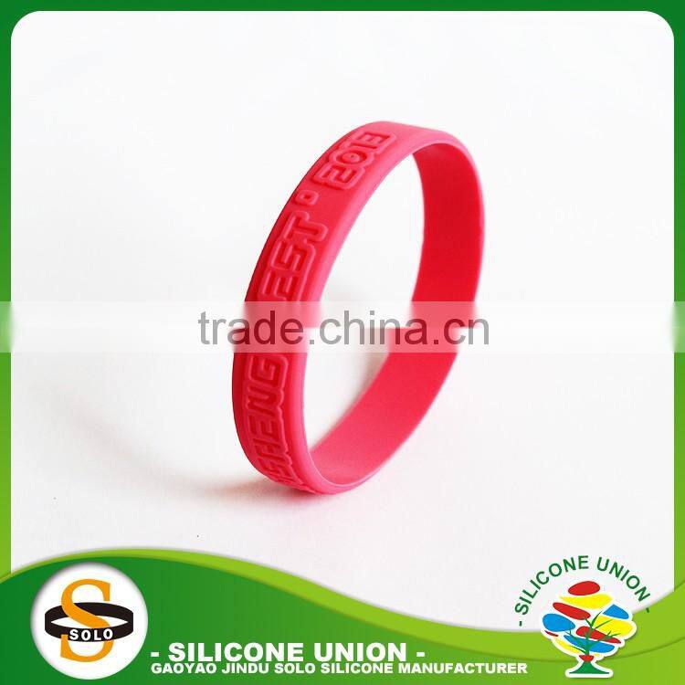 promotional print silicone bracelet mosquito repellent silicone bracelet