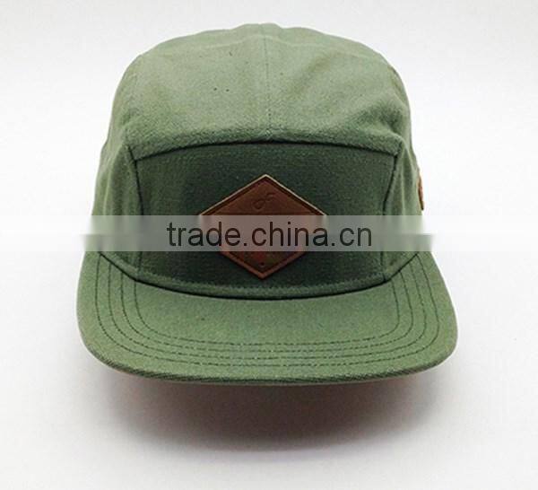 Wholesale Oem Cheap Custom Flat Brim Floral Flat Camper Cap Adjustable