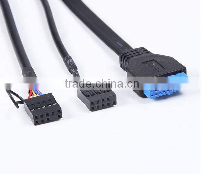 Quality PC Computer Case USB3.0+USB2.0 WLD7924 Front Panel Cable