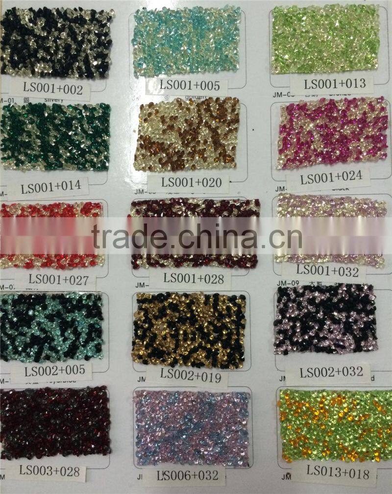 wholesale rhinestone heat transfers rhinestone sticker sheet rhinestone motif Wedding Bridal Decoration