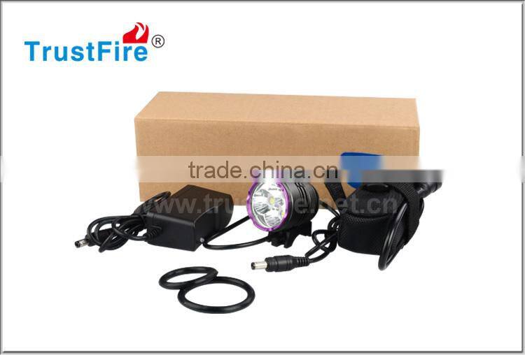 TR-D006 three CREE XM-L T6 leds waterproof Battery Power Supply bike light