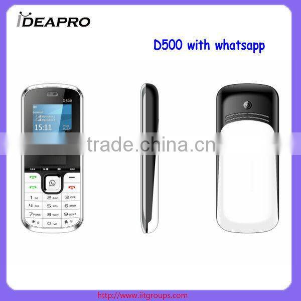 Very Hot Sale OEM Feature Mobile Phone with WhatsApp Feature Mobile Phone