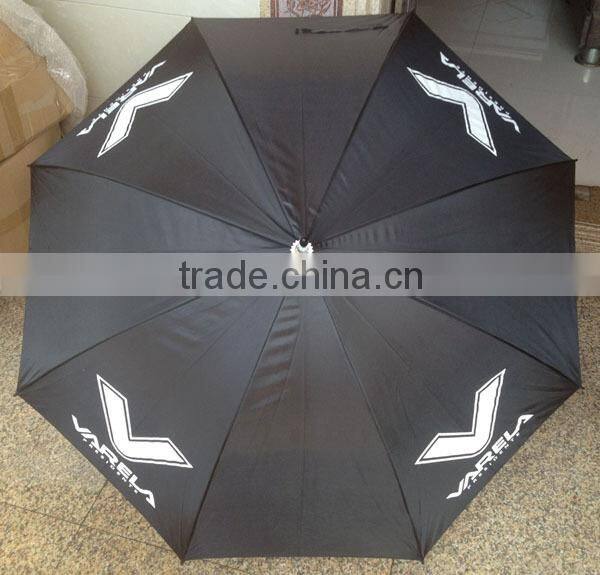 black long shaft promotional golf umbrella