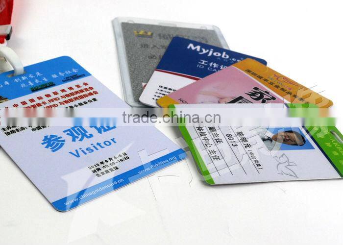 pvc portrait smart card material