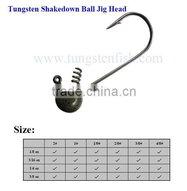 Tungsten Shakedown Ball Jig Heads