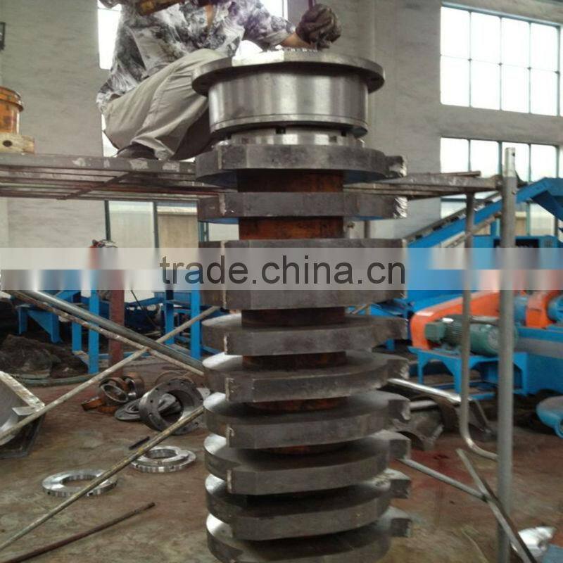 factory price waste truck tire crusher