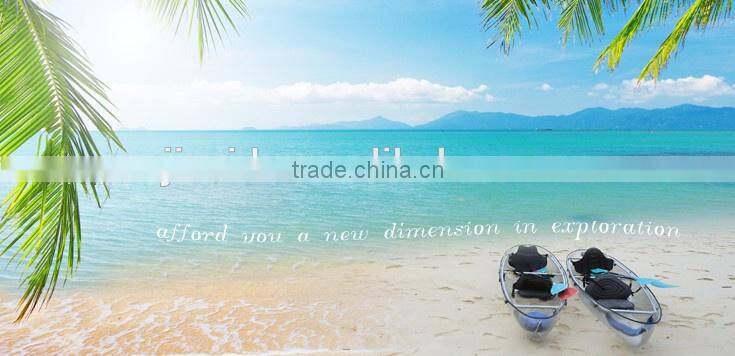 JIASIDA new product transparent Polycarbonate Kayak