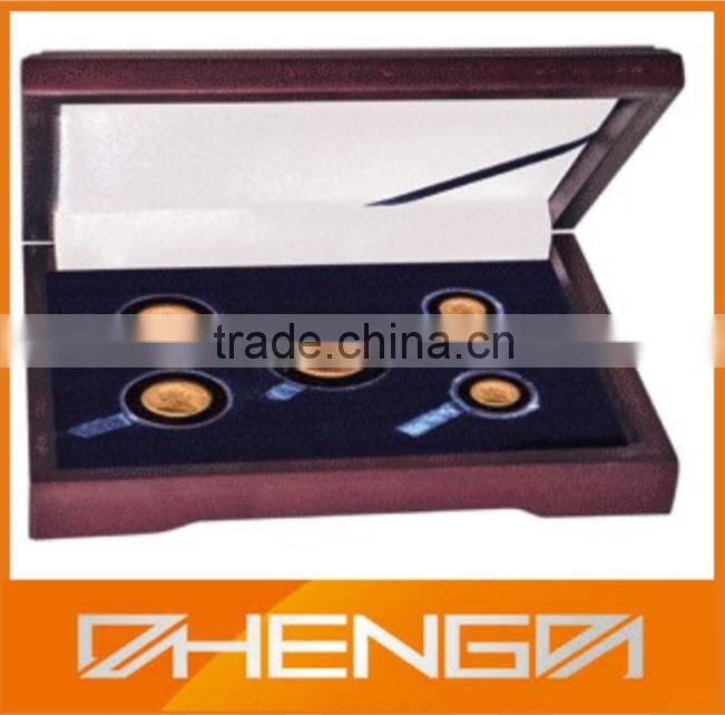High quality custom made-in-china small wooden coin boxes (ZDS-SE198)