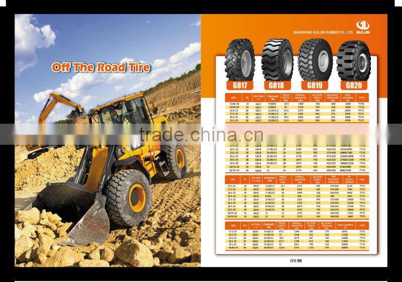 Hot Sale Sizes Off Road Tires 15.5-25 17.5-25 20.5-25 23.5-25 26.5-25