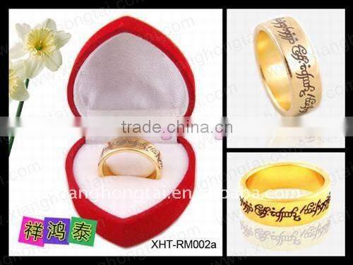 Wedding ring stainless steel jewelry