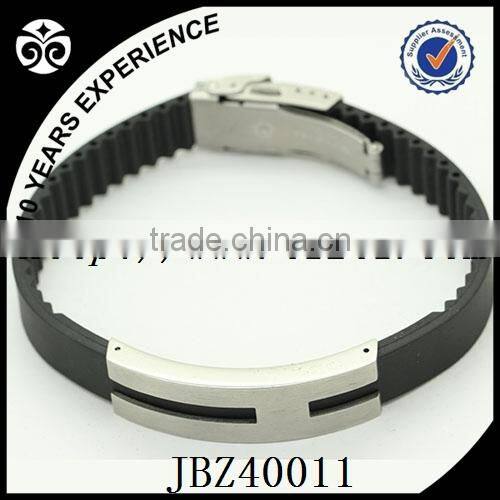 PU leather bracelet with magnet
