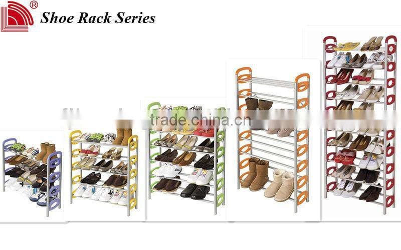 2014 China Manufacture Hot Sales Bedroom Storage Metal Small Shoe Racks
