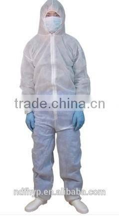 PP disposable cheap coverall