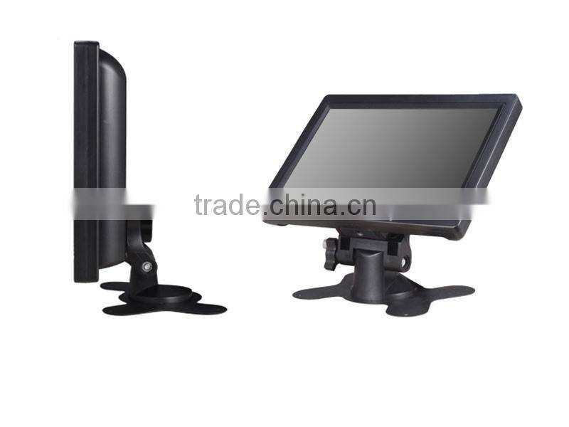 wall mount desktop 7" used tft lcd color tv monitor for bus