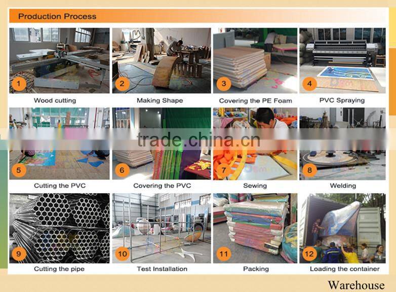 Luxury Creative Recreation Indoor Soft Playground For Children