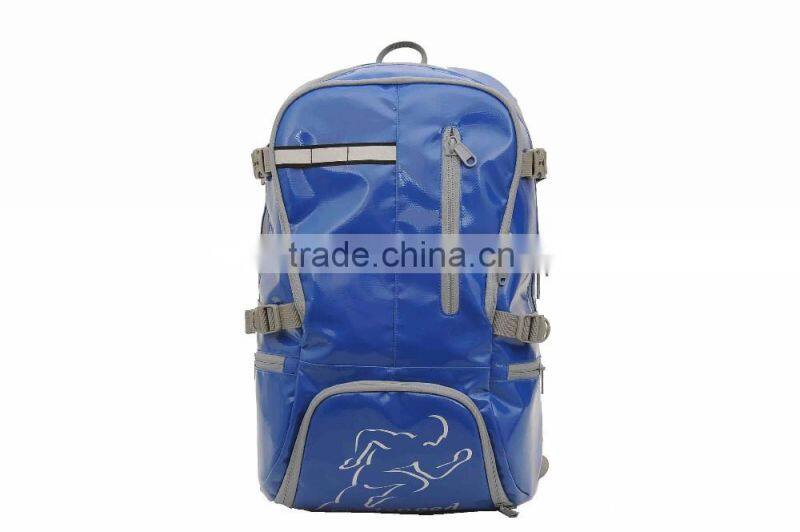 Light weight newly designed backpack PVC tarpaulin backpack for student